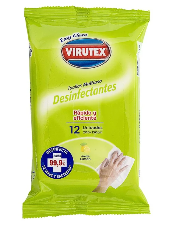TOALLA DESINFECTANTE VIRUTEX X12