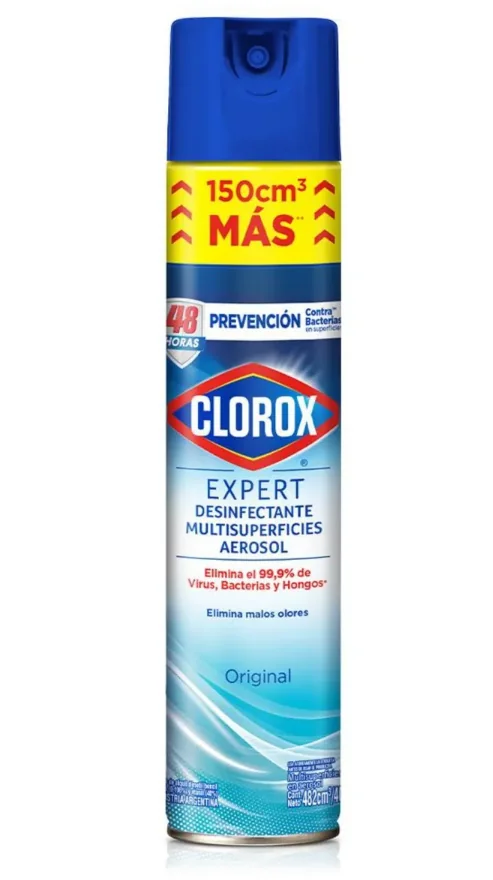 DESINFECTANTE AEROSOL JIRAFA CLOROX 6 X 482 ML
