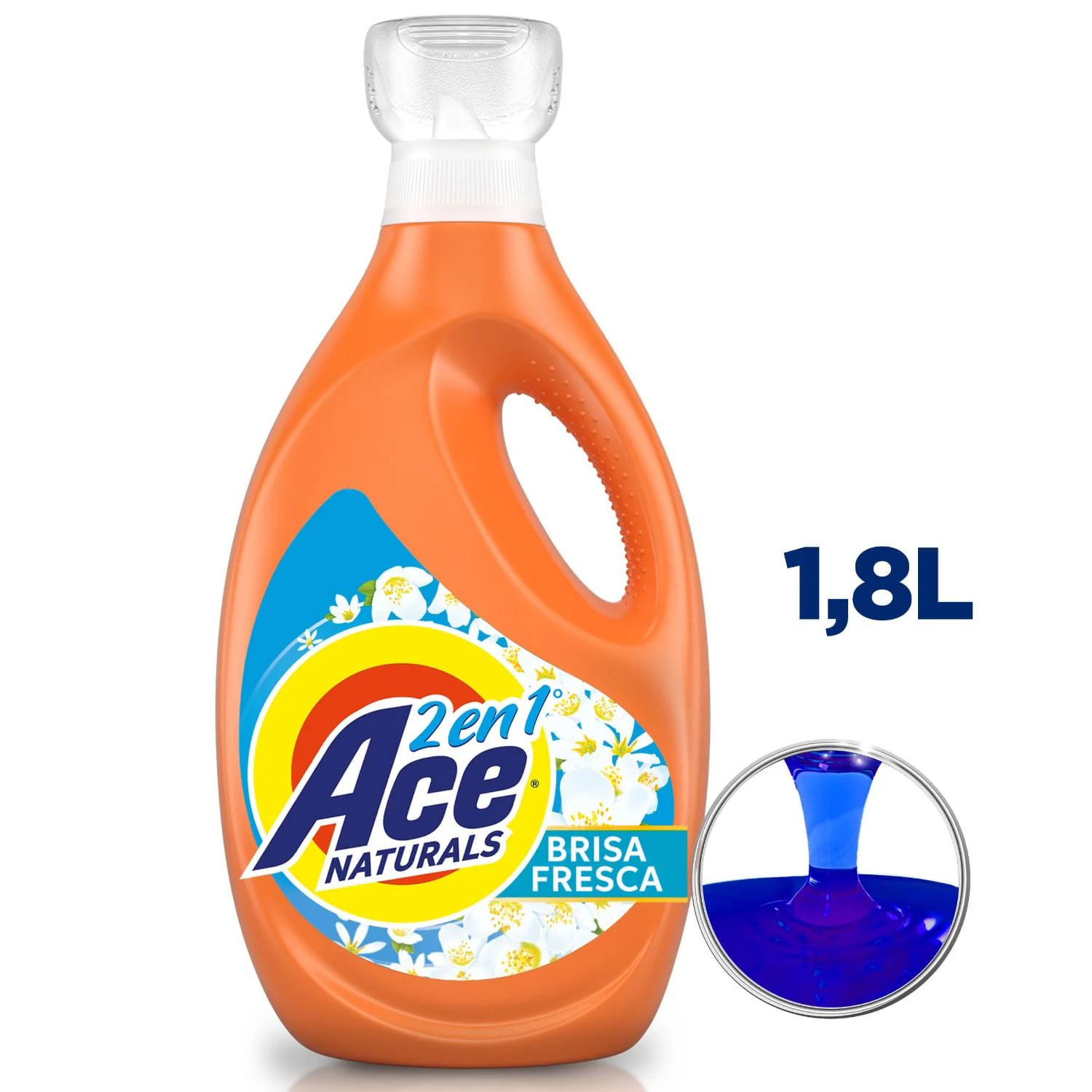 DETERGENTE LIQUIDO ACE BRISA FRESCA 6X1.8LT
