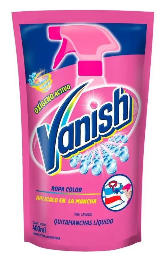 VANISH QUITAMANCHAS LIQUIDO 12 X 400 ML