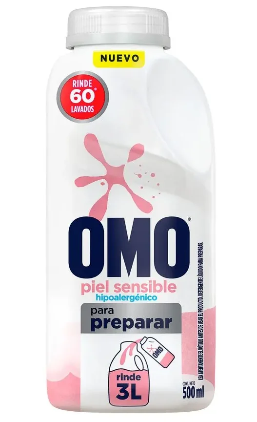OMO LIQ PIEL SENSIBLE PARA DILUIR 12 X500 CC