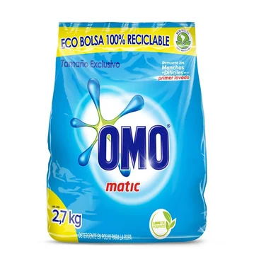 OMO MATIC POLVO 7 X 2.7 KIL