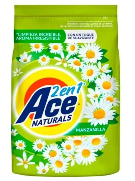 DETERGENTE ACE NATURAL 6 X 3 Kg
