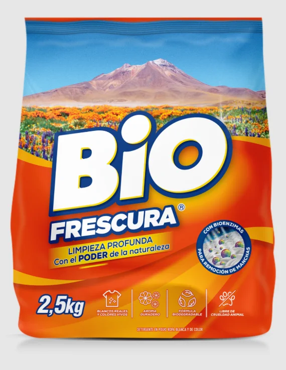 DETERGENTE BIO DESIERTO FLORIDO (NARANJO) 6X2.5K