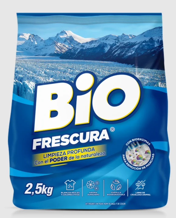 DETERGENTE BIO CAMPOS DE HIELO (AZUL) 6X2.5K