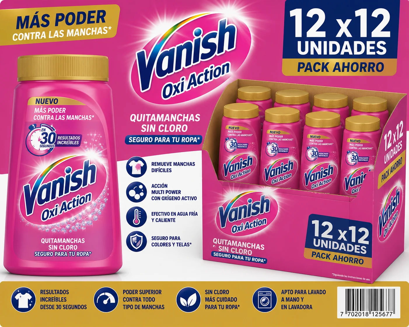 VANISH 12 X12 UN.