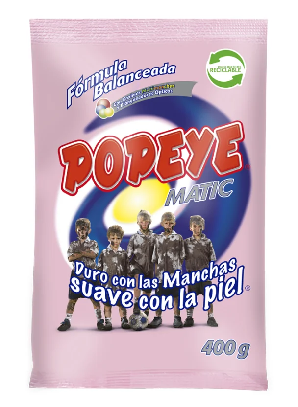 POPEYE DETERGENTE POLVO 24 X 400 GR