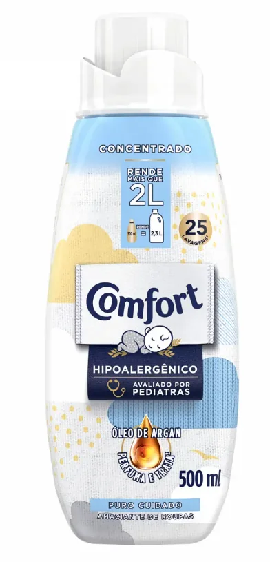 SUAVIZANTE COMFORT PURO CUIDADO 12 X500 ML
