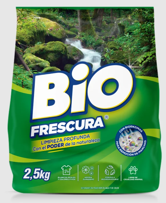 DETERGENTE BIO BOSQUE NATIVO (VERDE) 6X2.5K