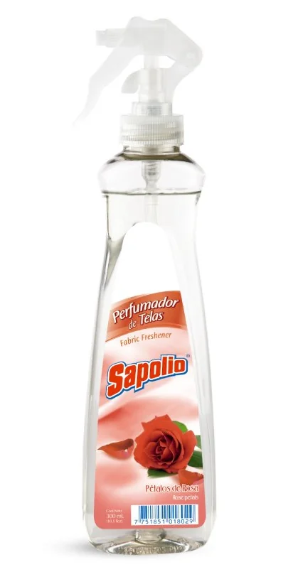 PERFUMEDOR DE TELAS SAPOLIO PETALOS DE ROSAS 12X3