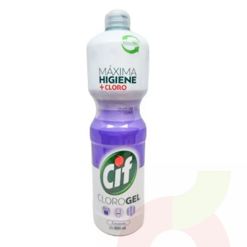 CIF GEL C/CLORO LAVANDA 10X800ML