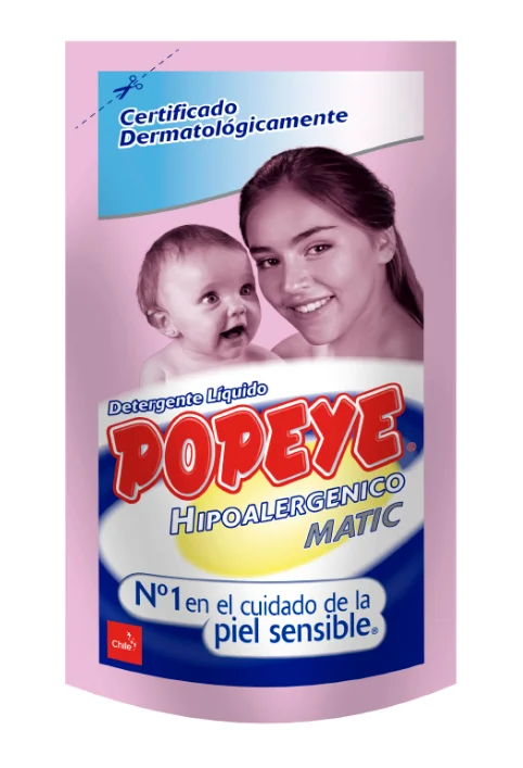 POPEYE MATIC HIPOALERGENICO 200ML SACHET