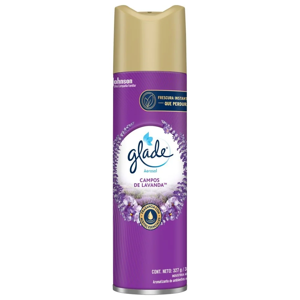GLADE AEROSOL CAMPOS DE LAVANDA 6X 360 CC