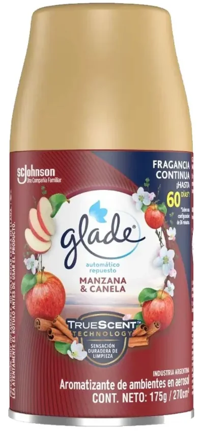 REPUESTO GLADE AUTOMATICO APPLE CINNAMON 6 X175GR