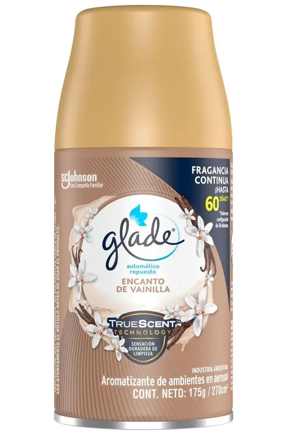 REPUESTO GLADE AUTOMATICO VAINILLA 6X 175 gr
