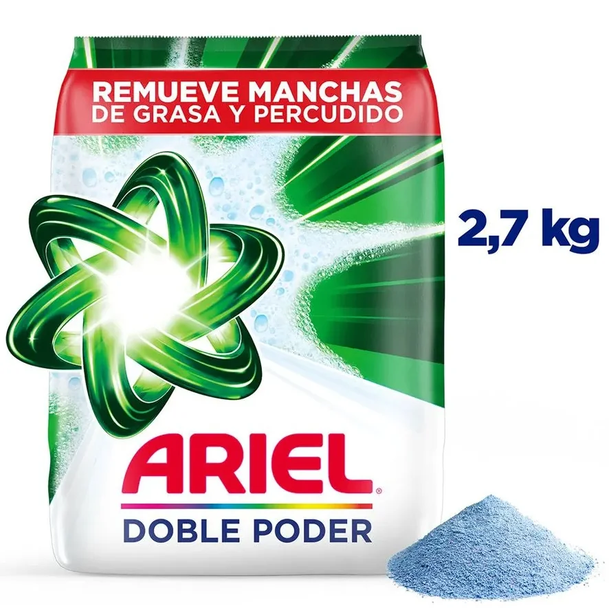 DETERGENTE ARIEL 6X2.7 GRS
