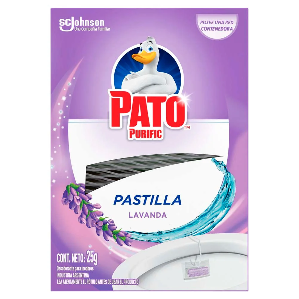 PASTILLA WC PATO PURIFIC LAVANDA 24X25G