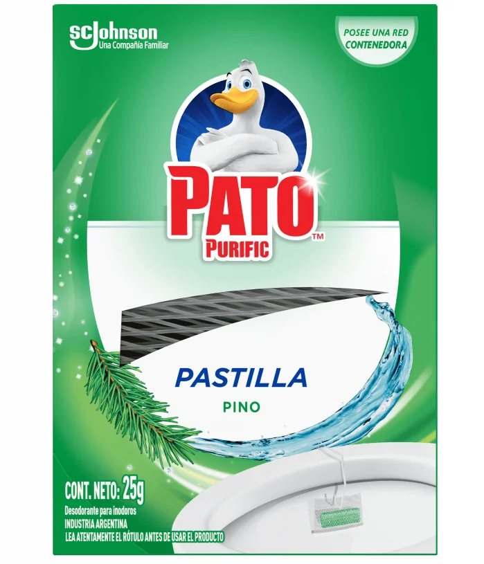 PASTILLA WC PATO PURIFIC PINO 24X25G