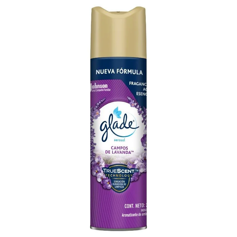 GLADE AEROSOL CAMPOS DE LAVANDA 255 ML