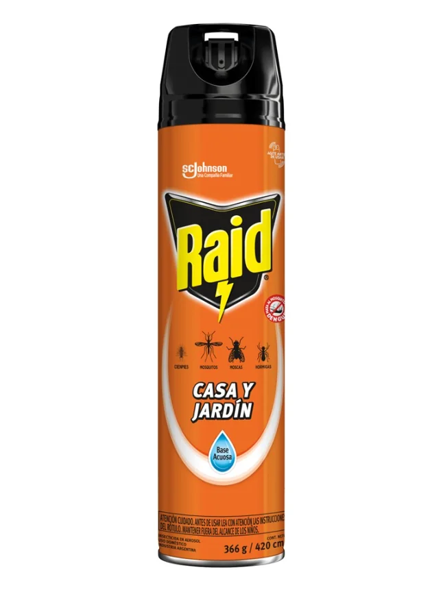RAID CASA Y JARDIN AEROSOL 420CC