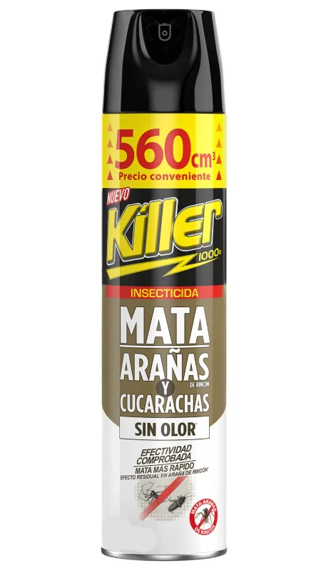 INSECTICIDA KILLER AYC SIN OLOR 12 X 560 ML