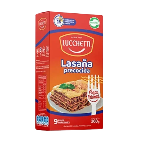LASAÑA LUCHETTI PRECO 14X360G