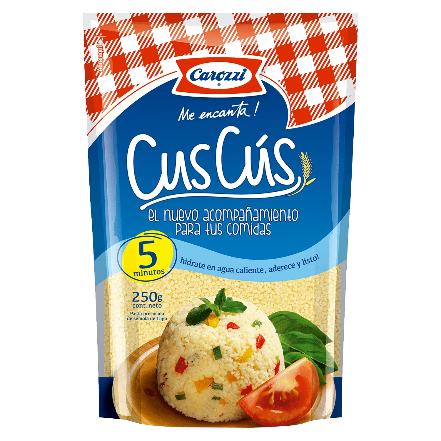 CAROZZI CUSCUS DOY PACK 14x250 GRS