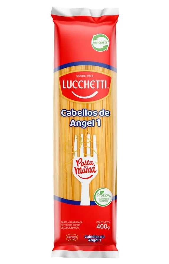 LUCCHETTI CAB. DE ANGEL LARGO 25X400 GRS