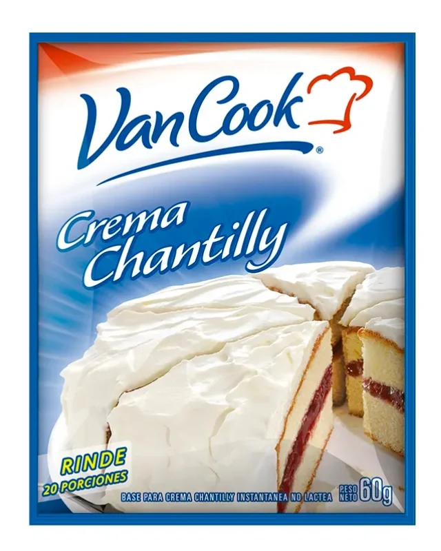CREMA VC CHANTILLY 1/2 4X12X60GR