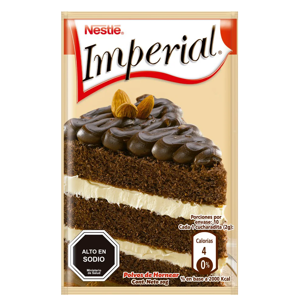 POLVO HORNEAR IMPERIAL 10X50X20GR CAJA