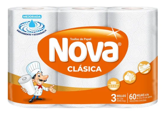 T. PAPEL NOVA CLASICA 8X3 UNI