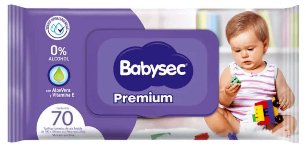 TOALLA HUMEDA BABYSEC 12X70 UNI