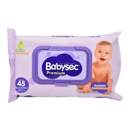 TOALLA HUMEDA BABYSEC 10X45 UNI