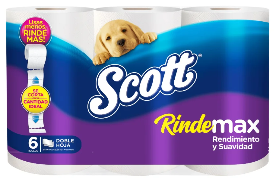 P. HIGIENICO SCOTT RINDEMAX 8X6 UNI