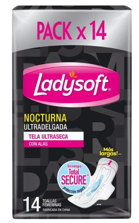 TF LADYSOFT UD MALLA C/ALAS NOC 12X 14 U
