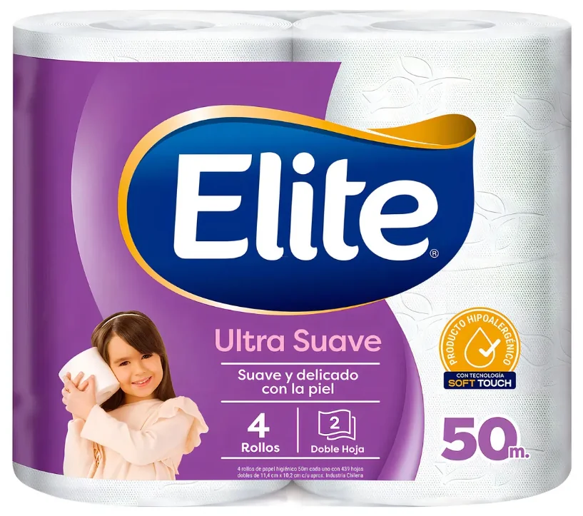 P. HIGIENICO ELITE DH 50 MTS 8X4 UNI