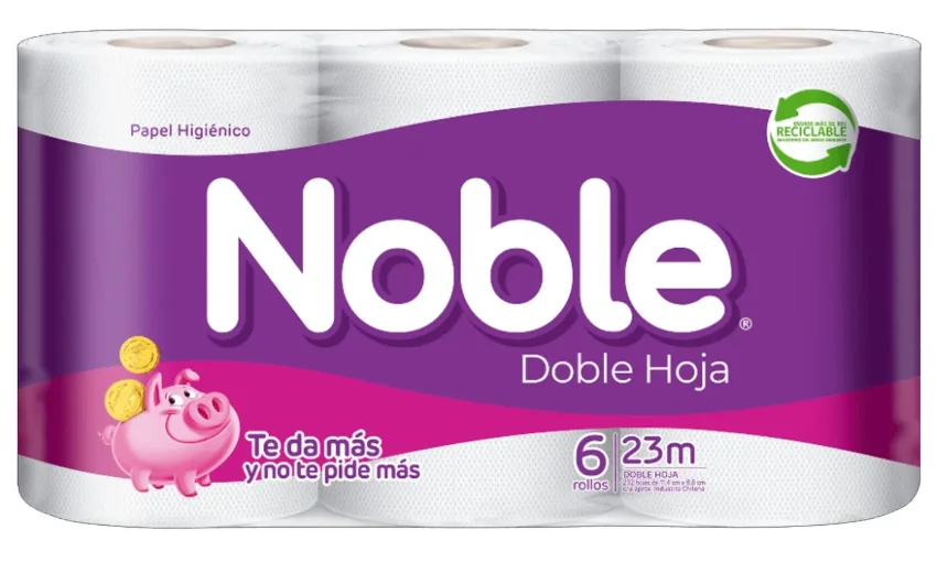 P. HIGIENICO NOBLE DH 23 MTS 8X6 UNI