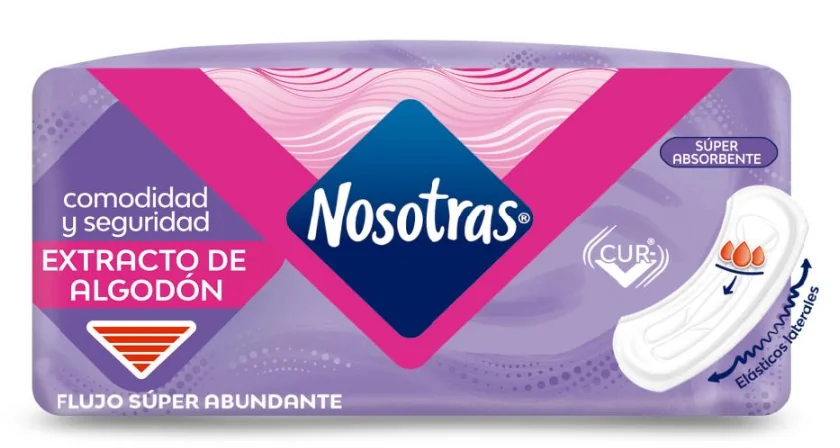 TOALLA HIG NOSOTRAS MATERNAL 12x10 UN