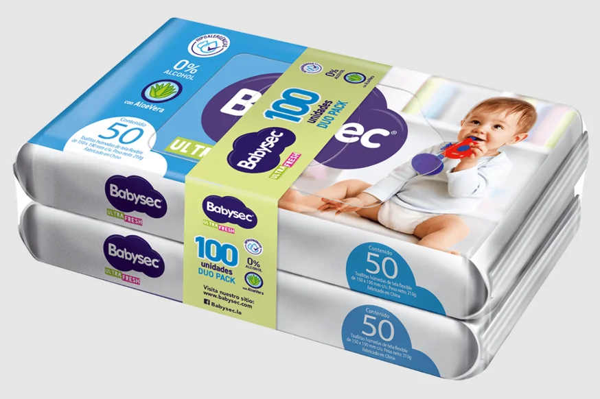 TOALLA HUMEDA BABYSEC ULTRA 12X100 UNI