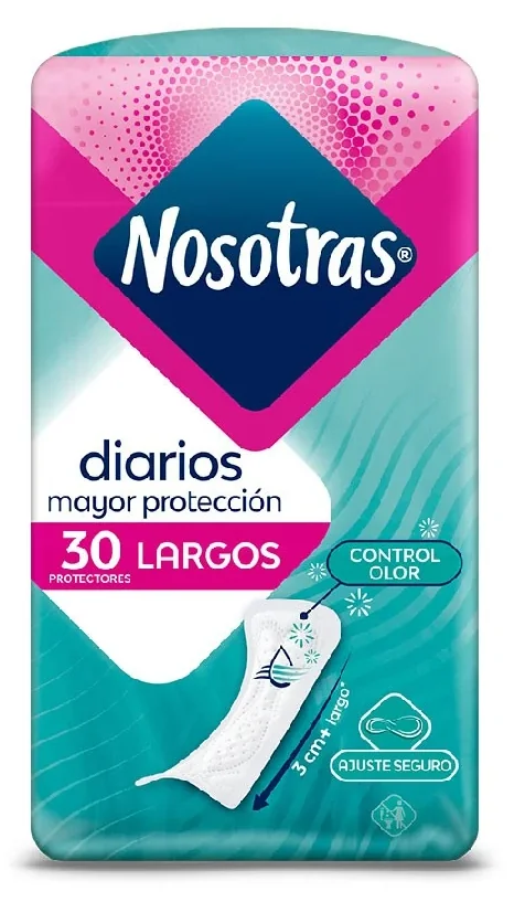 PROTECTOR DIARIO NOSOTRAS LARGO 24X30