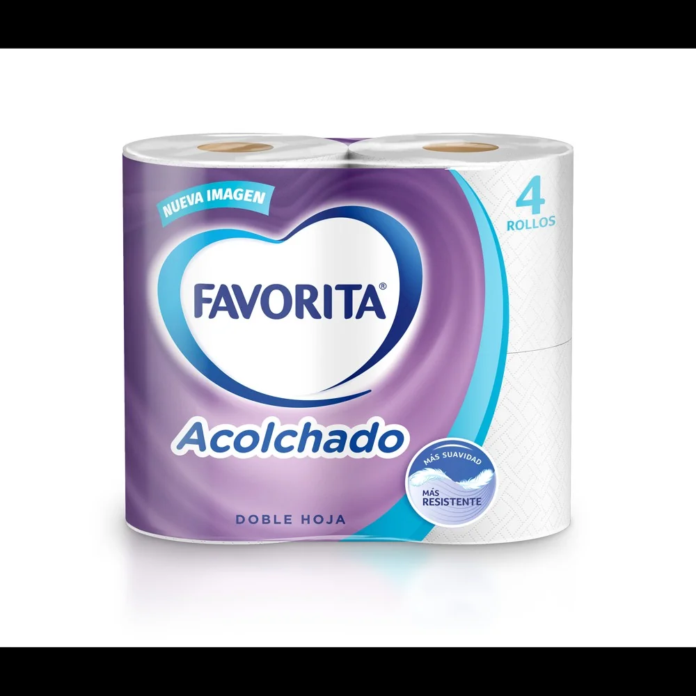 P. HIGIENICO FAVORITA ACOLCHADO 12X 4 UNI