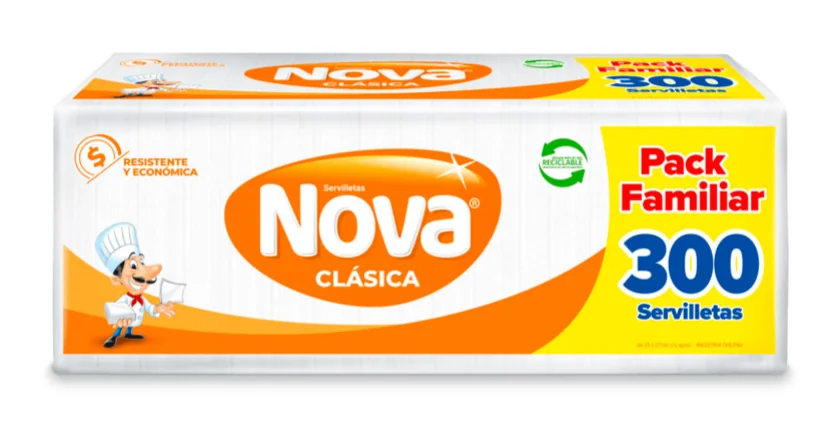 SERVILLETA NOVA CLASICA COCTAIL 20x300 UNI