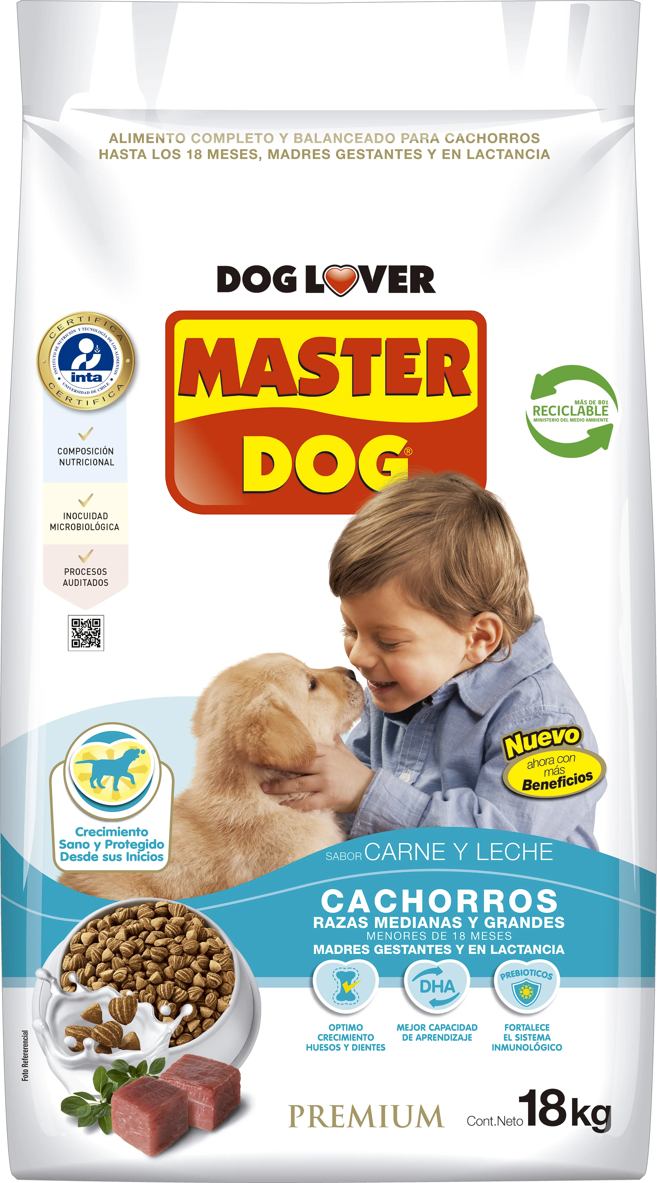 MASTERDOG CACHORRO 18 KLS