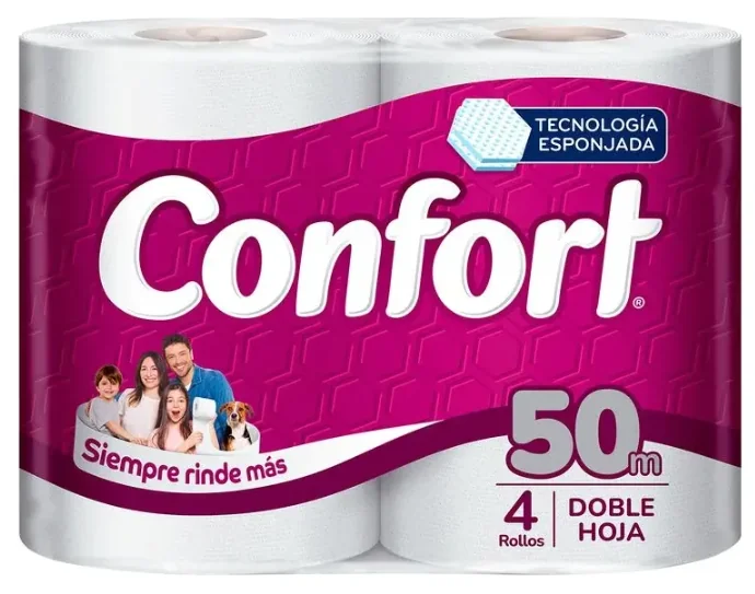 P. HIGIENICO CONFORT DH 50 MTS 8X4 UNI