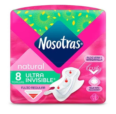 TOALLA HIG NOSOTRAS U/INV SUAVE 30X8 U