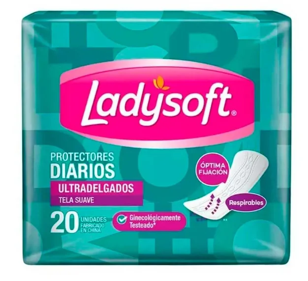 PROTECTORES DIARIOS LADYSOFT 30 X20U