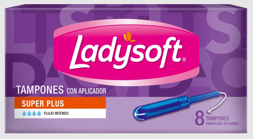 TAMPON LADYSOFT SUPER PLUS 12X8 UN