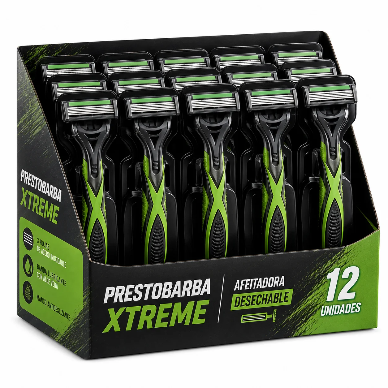 PRESTOBARBA XTREME 12 X12