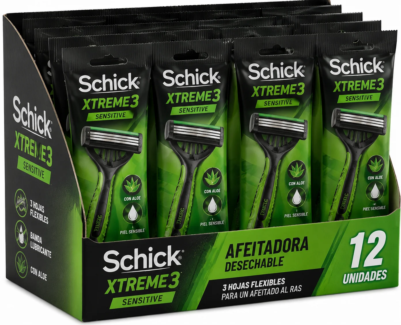 SCHICK XTREME VERDE 12X12
