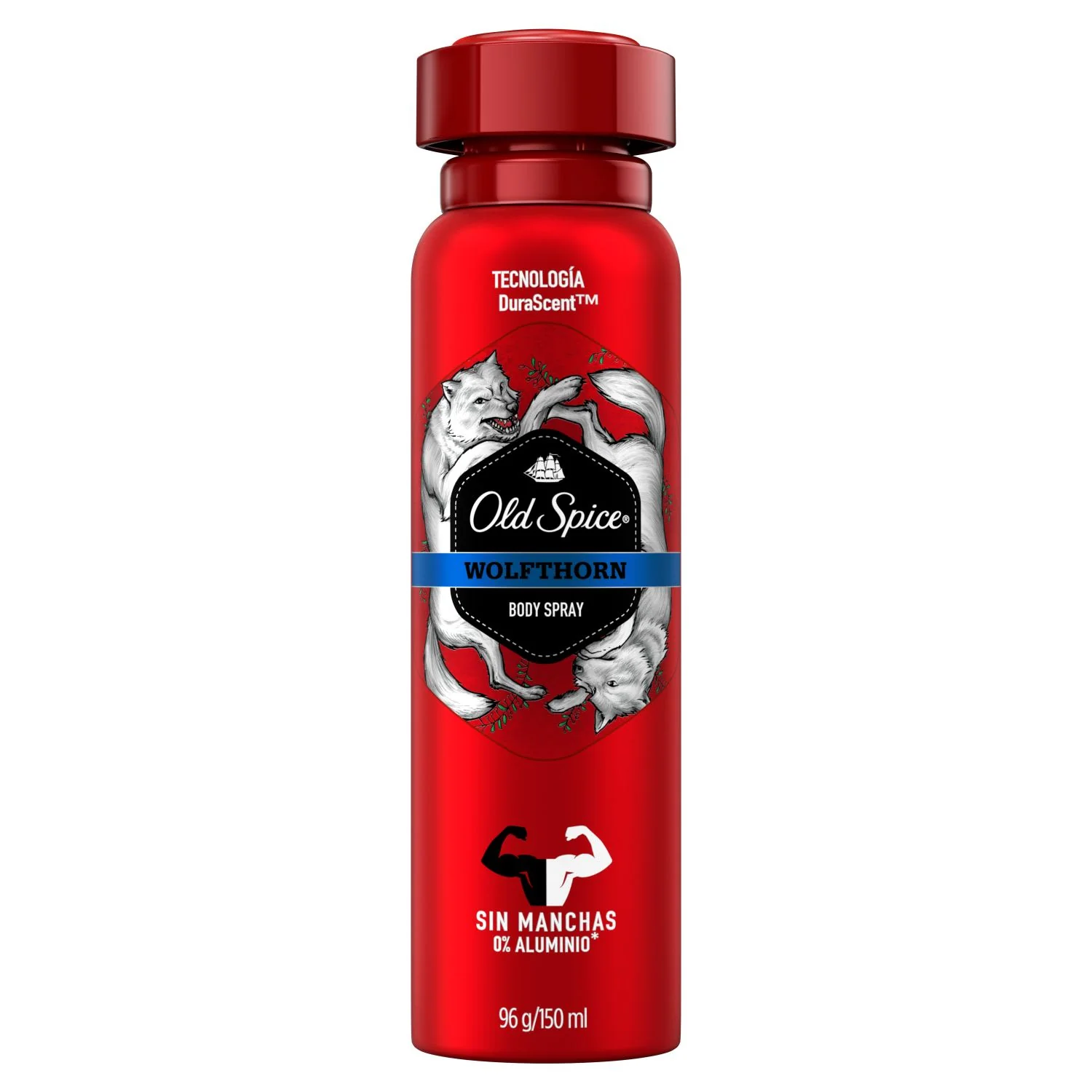 DESODORANTE OLD SPICE SPRAY WOLFTHORN X 12